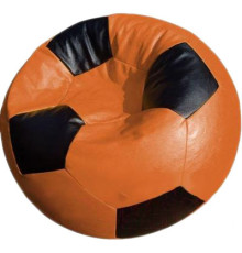 Кресло-мешок Flagman Мяч Стандарт М1.3-2016 оранжевый/черный
