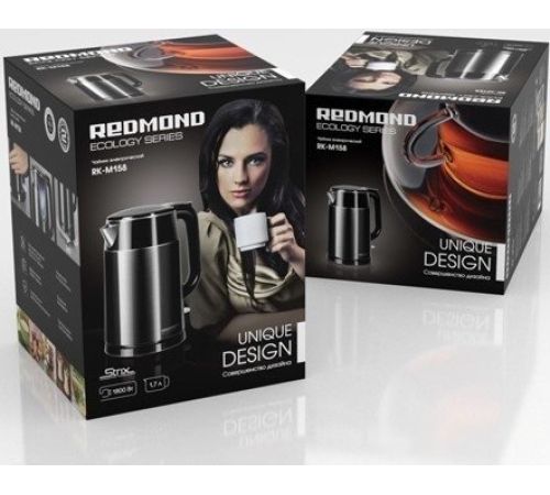 Электрический чайник Redmond Редмонд RK-M158 черный
