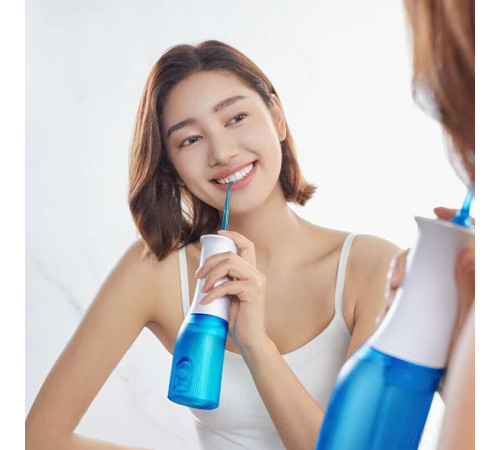 Ирригатор Soocas W3 Pro с футляром, синий