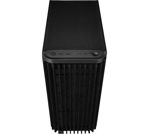 Корпус ASUS ProArt PA401 Wood Edition - Mesh Panel черный