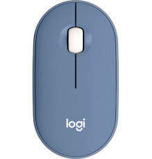 Мышь Logitech M350 Pebble темно-синий