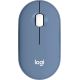 Мышь Logitech M350 Pebble темно-синий