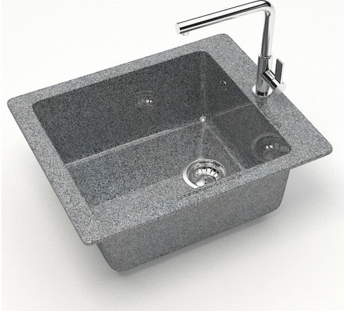 Кухонная мойка MARRBAXX Карельский камень модель 8/Q8 темно-серый