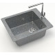 Кухонная мойка MARRBAXX Карельский камень модель 8/Q8 темно-серый