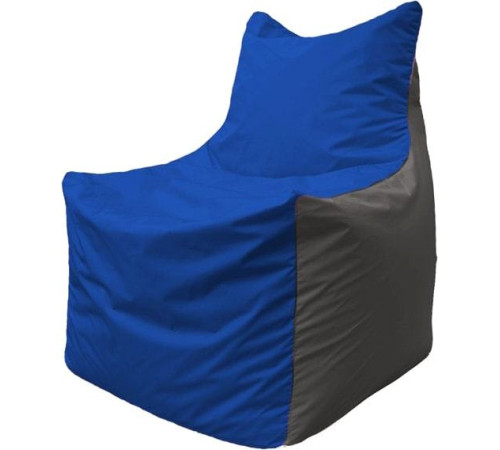 Кресло-мешок Flagman Фокс Ф2.1-118 синий/тёмно-серый