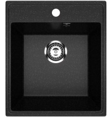 Кухонная мойка Practik PR-M 425-004 черный оникс