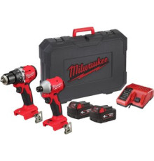 Milwaukee M18 BLCPP2A-402C 4933492827 шуруповерт, винтоверт, 2 АКБ, кейс