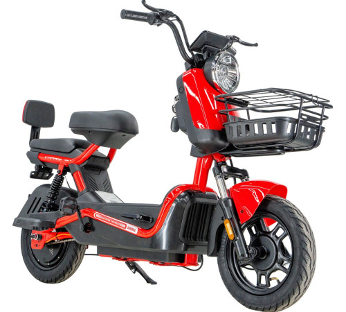 Электроскутер ZeuS Aurora красный