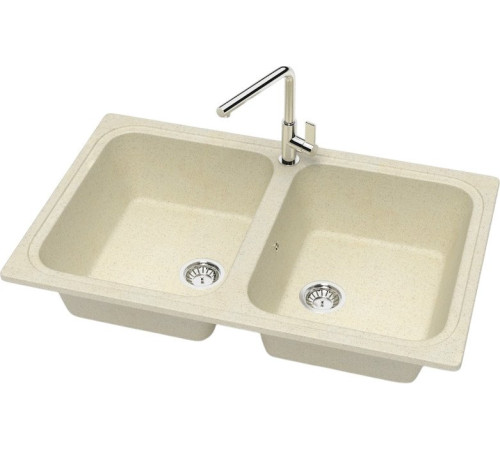Кухонная мойка MARRBAXX Карельский камень модель 20/Q2 F020Q002 бежевый