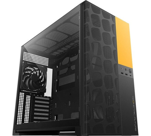 Корпус Geometric Future Model 5 Vent 5FAN черный/желтый
