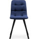 Стул Notta Чилли черный/синий