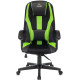 Кресло Zombie 9 черный/салатовый