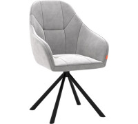 Стул Памир Босс F80 поворотный серый минт/черная опора