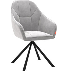 Стул Памир Босс F80 поворотный серый минт/черная опора