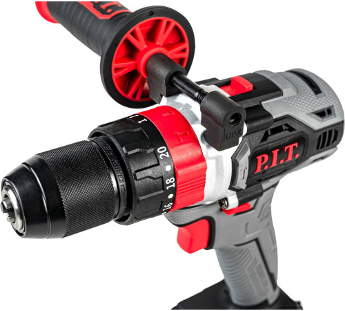 Ударная дрель-шуруповерт P.I.T. PSB20H-13B без АКБ