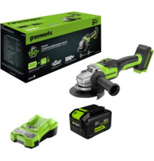 Угловая шлифмашина Greenworks GD24AG 3200207CUH с 1-м АКБ