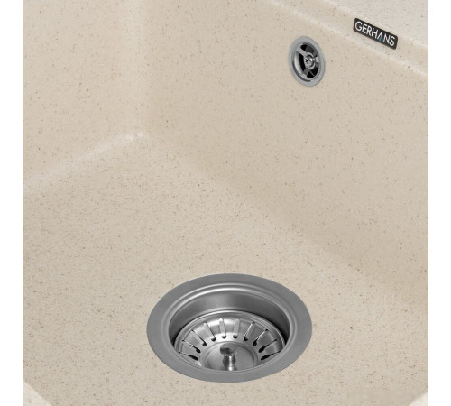 Кухонная мойка Gerhans A12 бежевый