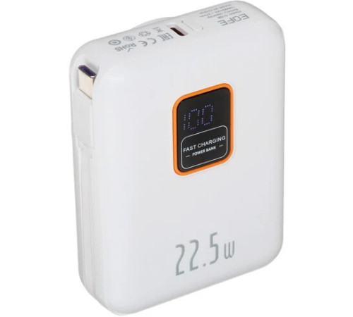 Внешний аккумулятор EOFE G108 10000mAh белый
