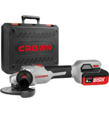 Угловая шлифмашина Crown CT23008-125HX-4 BMC с 2-мя АКБ