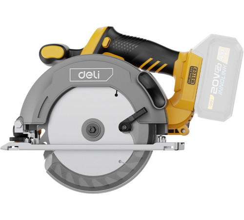 Дисковая циркулярная пила Deli EDC551Z без АКБ