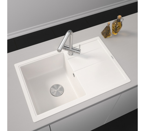 Кухонная мойка ZorG Rock 78 Premium alba