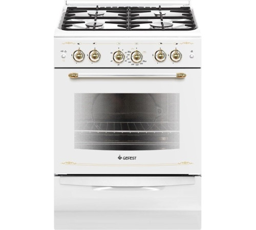 Кухонная плита GEFEST 6100-02 0181 чугунные решетки