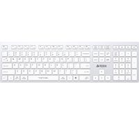 Клавиатура A4Tech Fstyler FBX50C серебристый/белый