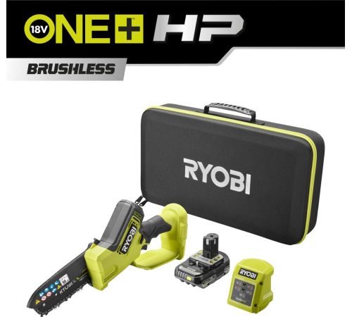 Аккумуляторная пила Ryobi RY18PSX15A-120T 5133005899 с 1-им АКБ, сумка