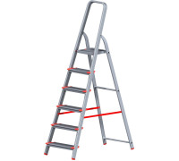 Лестница-стремянка Новая высота NV 511 алюминиевая индустриальная 6 ступеней 5110106