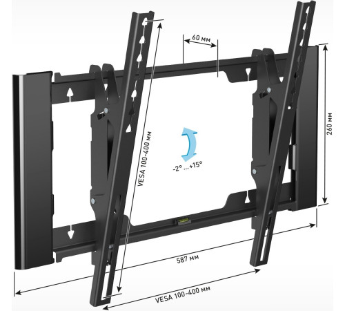 Кронштейн для телевизора Holder T4925