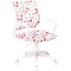 Компьютерное кресло Бюрократ KD-W4 1691599 белый аниме/пластик белый