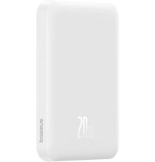 Внешний аккумулятор Baseus Magnetic Mini Wireless Fast Charge Power Bank 20W 5000mAh белый