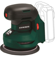 Эксцентриковая шлифмашина Favourite OBS 21 OS125 без АКБ