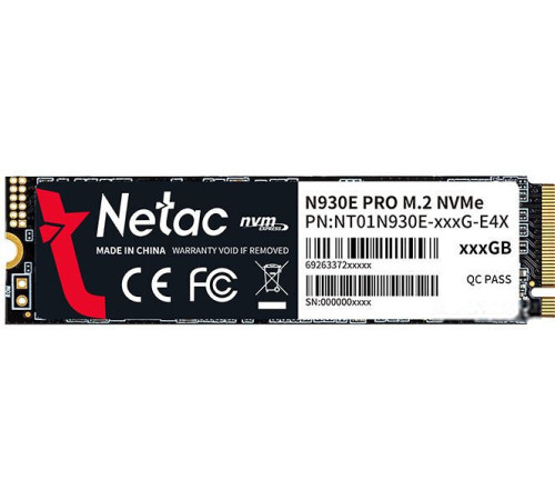 SSD Netac N930E PRO 512GB NT01N930E-512G-E4X-N