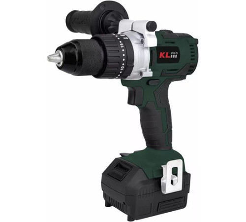 Ударная дрель-шуруповерт KLPRO KLDM18B-50 с 2-мя АКБ, кейс