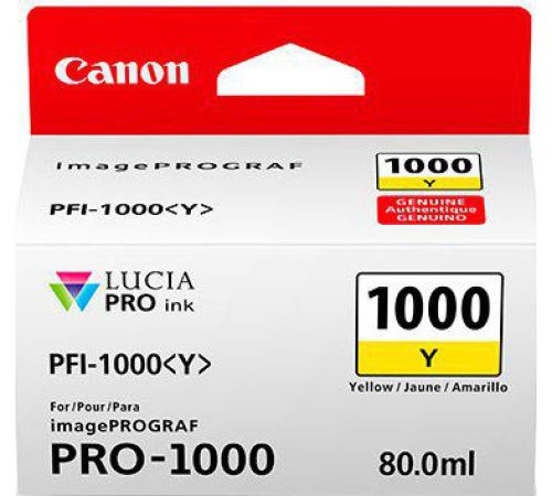 Картридж Canon PFI-1000 Y