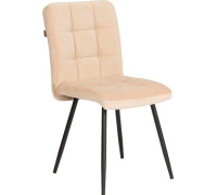 Стул TetChair Medeo велюр молочный/черный