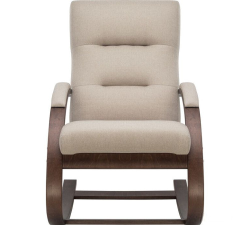 Кресло-качалка Leset Милано орех текстура/ткань Малмо 05