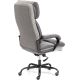 Офисное кресло TetChair Duke metal BL велюр, серый