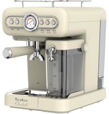Рожковая кофеварка Tesler ECM-250 beige
