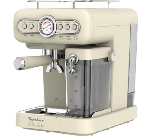 Рожковая кофеварка Tesler ECM-250 beige