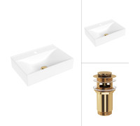 Умывальник Lauter 21887B + клапан 21190G