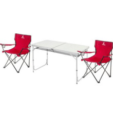 Стол со стульями Coyote HKTB-1030L/HKC-1001A красный