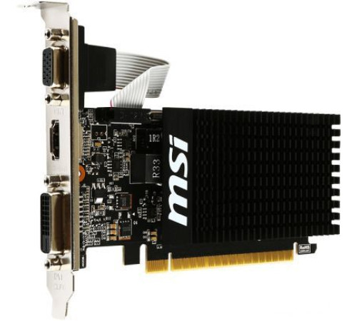 Видеокарта MSI GeForce GT 710 2GB DDR3 [GT 710 2GD3H LP]
