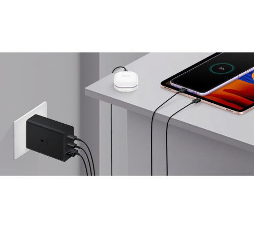 Сетевое зарядное Samsung EP-T6530NBEGEU