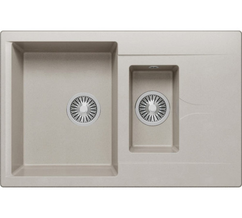 Кухонная мойка Polygran Brig-770 серый 14