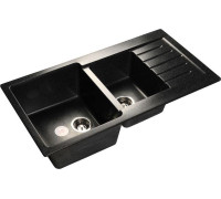 Кухонная мойка GranFest GF-P980KL черный