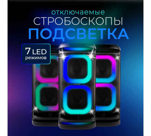 Беспроводная колонка Ginzzu GM-117