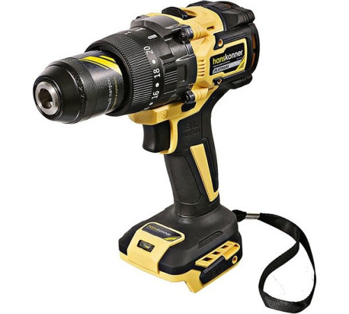 Ударная дрель-шуруповерт Hanskonner HCD18165BL без АКБ