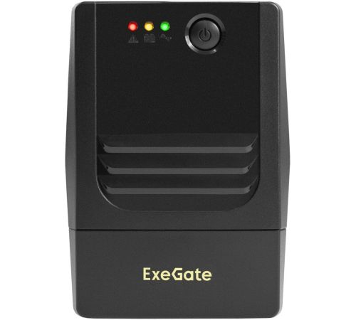 Источник бесперебойного питания ExeGate Power NB-650.LED.AVR.2SH.USB